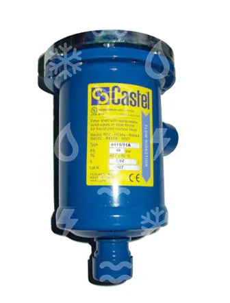 filtr mech. nečistot CASTEL 4411/11C, 1 vložkový, 1.3/8